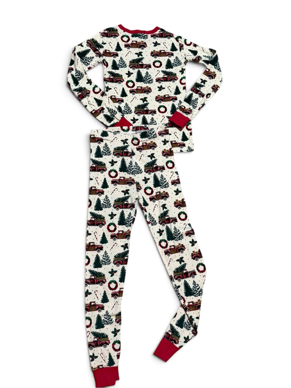 Kid’s Children’s PJ Place Christmas Pajama 2 Piece Set Long Sleeve Size 12